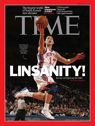 I'm on the Front page of Time Magazine